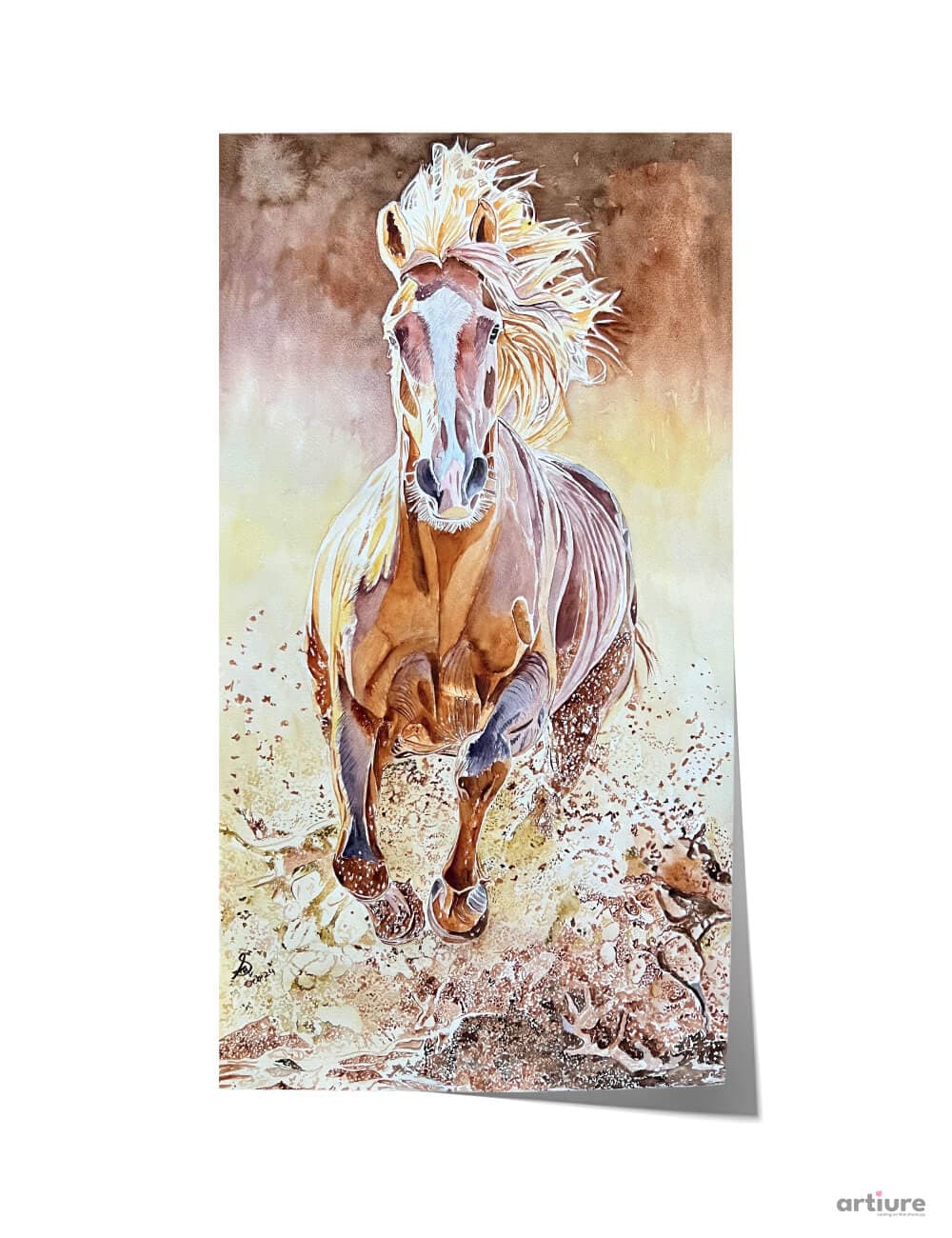 Blonde Horse