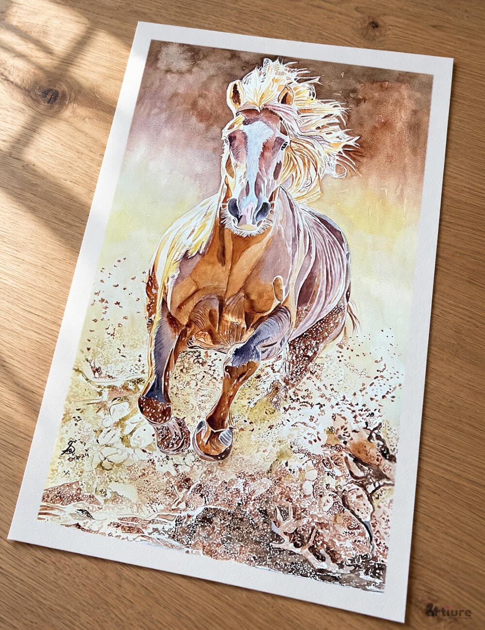 Blonde Horse